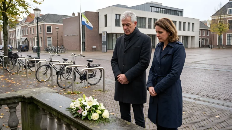 Portret van voormalig Amersfoorts wethouder Kees Kraanen