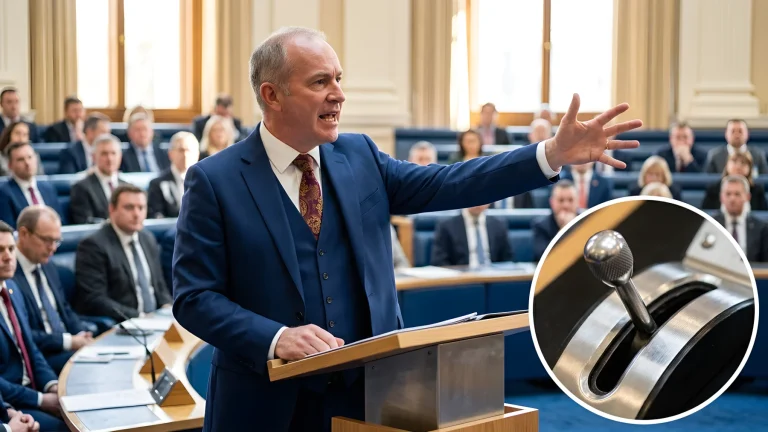 Joost Eerdmans in debat over politieke steun voor het kabinet