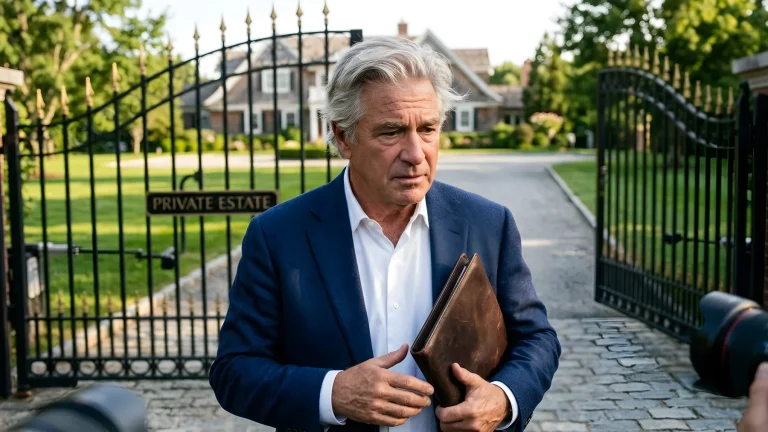 Ondernemer Hennie van der Most bij de rechtbank