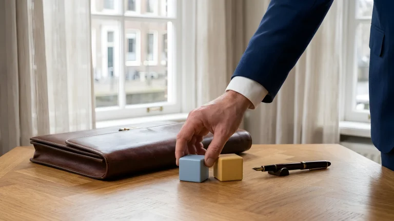 D66-politicus Jan Paternotte tijdens een toespraak in de Tweede Kamer
