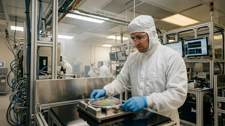 Bouw van de nieuwe proeffabriek voor fotonische chips op de High Tech Campus in Eindhoven