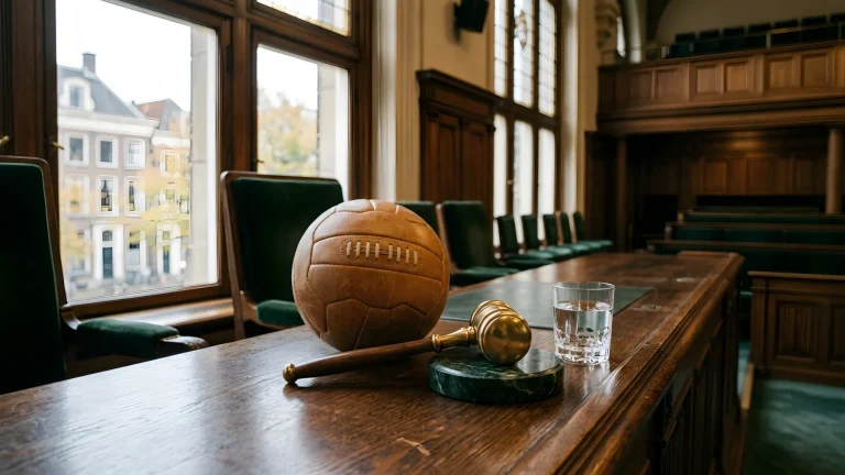 Voetballer Wout Weghorst tijdens een wedstrijd