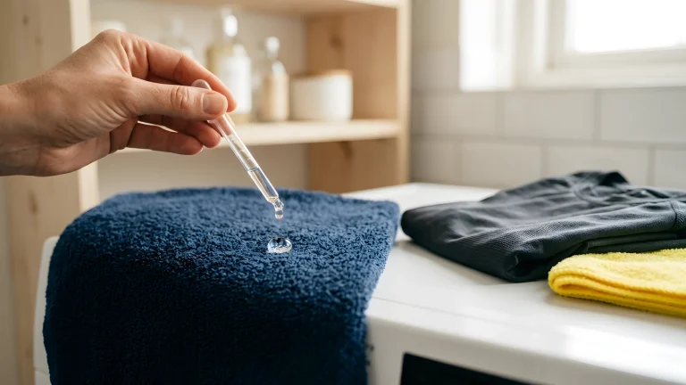 Kleurrijke stapel gewassen handdoeken