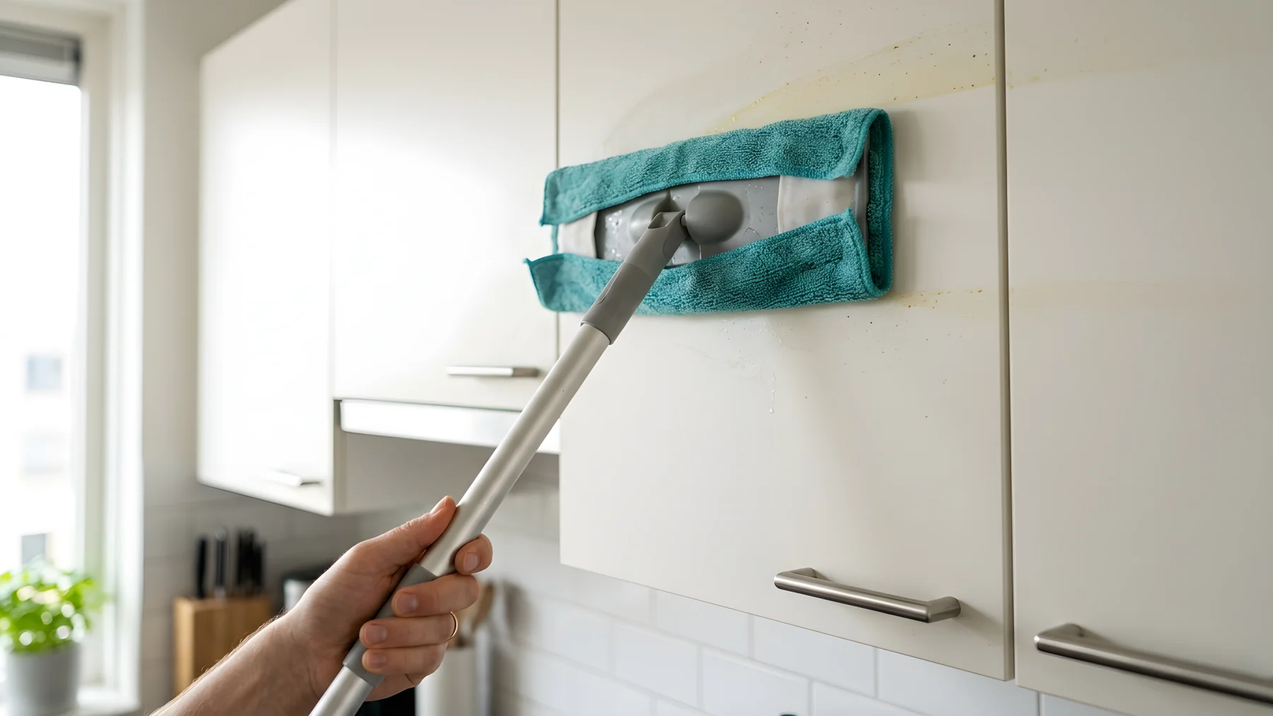 Keukenkastjes schoonmaken en ontvetten