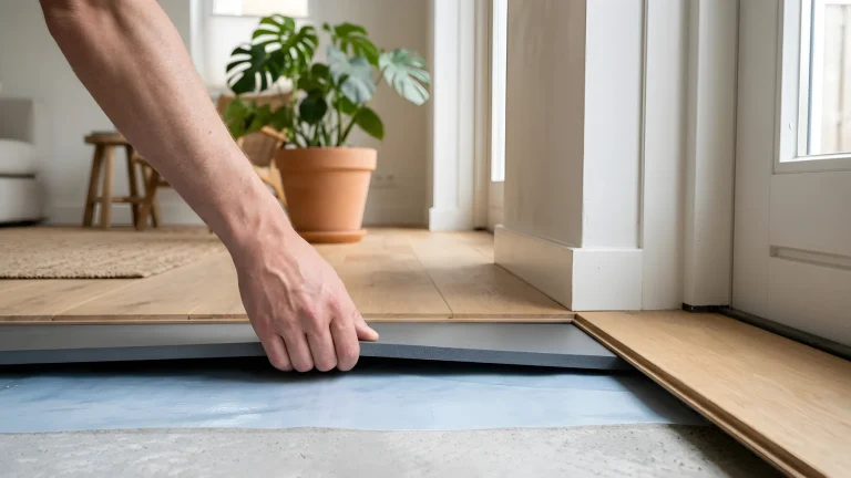 Vloerisolatieplaten leggen op een kale betonnen ondervloer