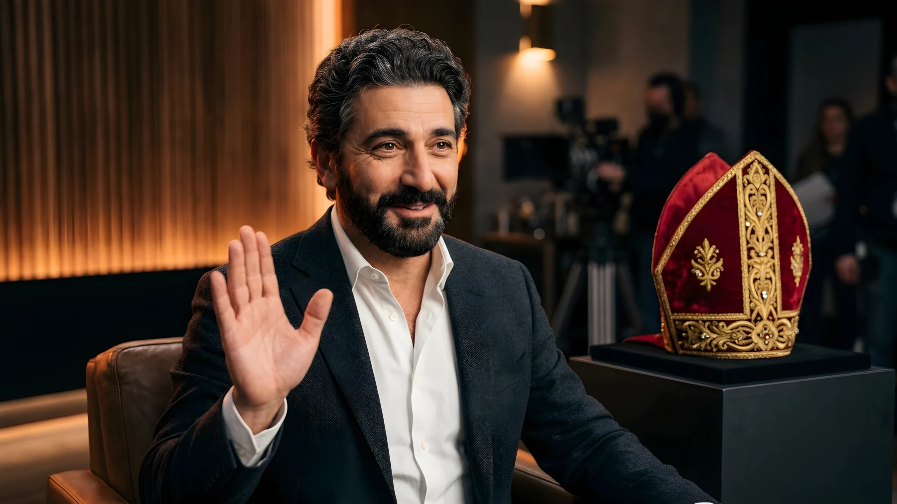 Ramsey Nasr genoemd in geruchten rondom de opvolging van Sinterklaas