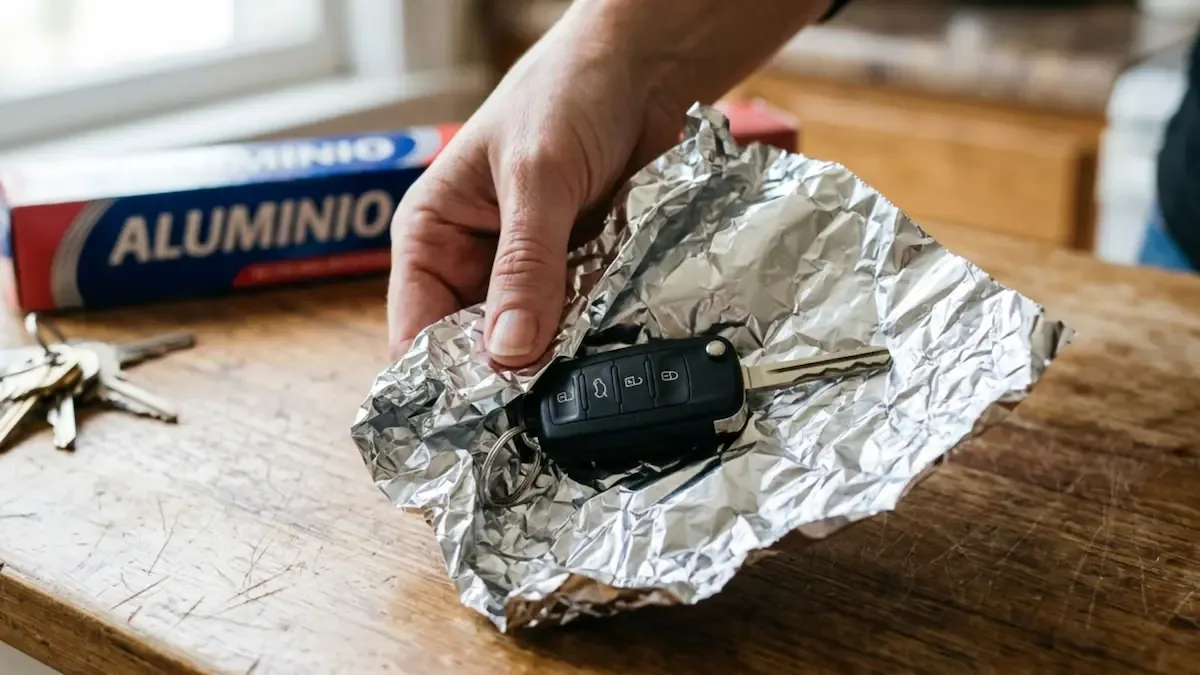 Envolver las llaves del coche y la cartera en papel aluminio: por qué lo recomiendan y para qué sirve