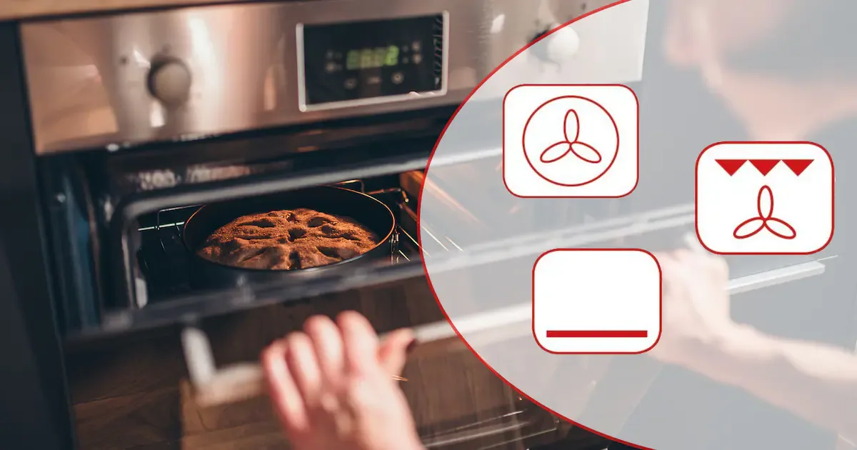 Ventilatorsymbool op je oven: dit cruciale verschil bespaart energie